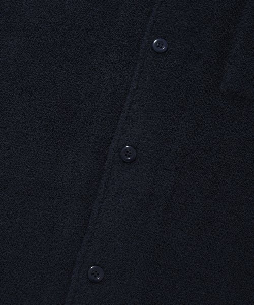 COVERNAT(カバーナット)の「テリーオープンカラーシャツネイビー(シャツ/ブラウス・レディース・その他・LARGE/MEDIUM/SMALL)」の4枚目の写真