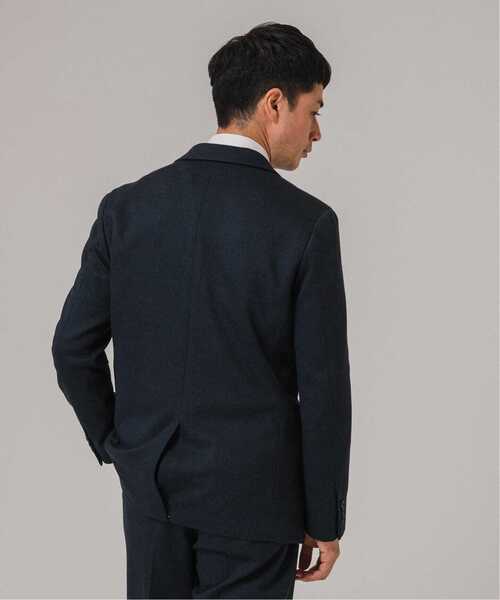 EDIFICE(エディフィス)の「コットン/ウール ジャージー 2ボタン ジャケット【セットアップ着用可】(テーラードジャケット・メンズ・チャコールグレー/ブラウン系その他/ダークブルー/ネイビー・LARGE/MEDIUM/SMALL)」の17枚目の写真