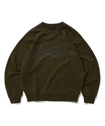 BRANCH SUADE CREWNECK [OLIVE]