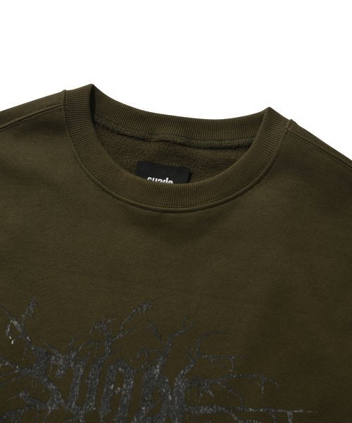 suade（スエード）の「BRANCH SUADE CREWNECK [OLIVE]（スウェット・レディース・その他・MEDIUM/X-LARGE）」の3枚目の写真
