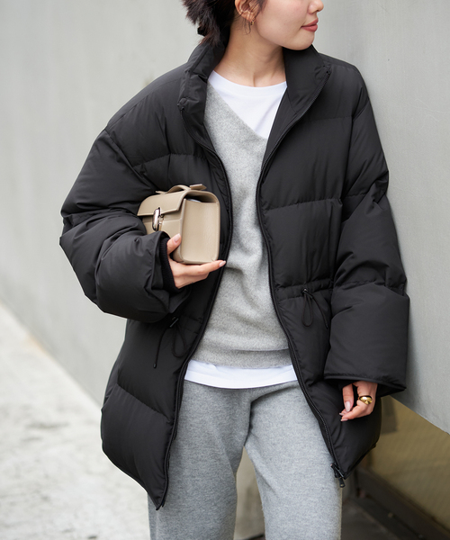 plage（プラージュ）の「HAKUU / ハクウ 別注 ダウンジャケット（ダウンジャケット/コート・レディース・ブラック/ベージュ系その他・FREE）」の21枚目の写真