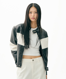 FDR（エフディーアール）の「Biker Quilting Jacket Black（ライダースジャケット）」