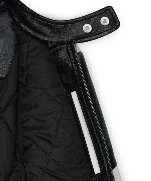 FDR(エフディーアール)の「Biker Quilting Jacket Black(ライダースジャケット・レディース・その他・SMALL/MEDIUM)」の7枚目の写真