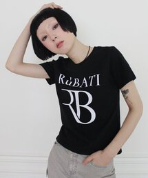 R.B Logo Tshirt (BLACK)