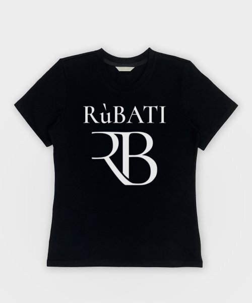 RUBATI(ルバティ)の「R.B Logo Tshirt (BLACK)(Tシャツ/カットソー・レディース・その他・size2/size1)」の8枚目の写真