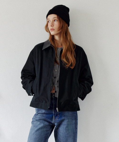 ILOIL(イロイル)の「padded bomber jacket - black(ダウンジャケット/コート・レディース・その他・FREE)」の1枚目の写真