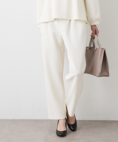 Dessin（デッサン）の「【入卒/セレモニー/セットアップ可能】ジョーゼットパンツ（その他パンツ・レディース・ホワイト系/ブラック・01/02/03）」の3枚目の写真