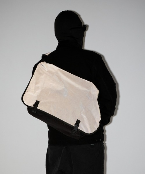 PACKING/パッキング/BLACK REFLECTIVE MESSENGER/リフレクティブ