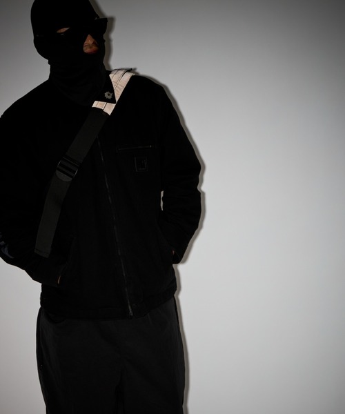 PACKING(パッキング)の「PACKING/パッキング/BLACK REFLECTIVE MESSENGER/リフレクティブメッセンジャーバッグ(メッセンジャーバッグ・メンズ・ブラック・F)」の4枚目の写真