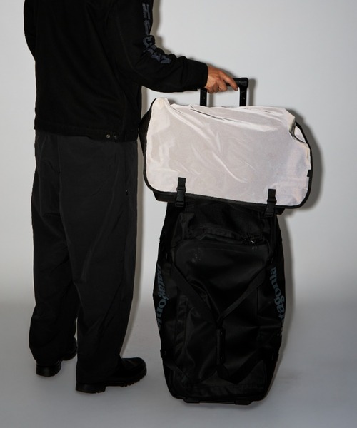 PACKING(パッキング)の「PACKING/パッキング/BLACK REFLECTIVE MESSENGER/リフレクティブメッセンジャーバッグ(メッセンジャーバッグ・メンズ・ブラック・F)」の14枚目の写真