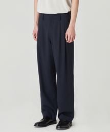 247SERIES（247シリーズ）の「2プリーツサイドアジャスターパンツ ダークネイビー（スラックス）」