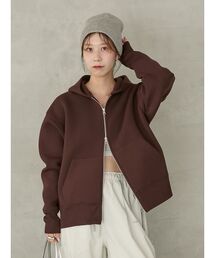 emmi（エミ）の「ダンボールジップアップフーディー（パーカー）」