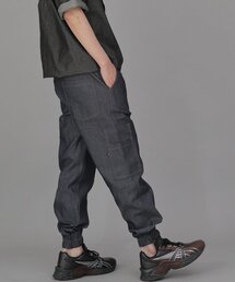 ボールドアンクバンドカーゴジョガーパンツ BAC-328 デニムライトインディゴ