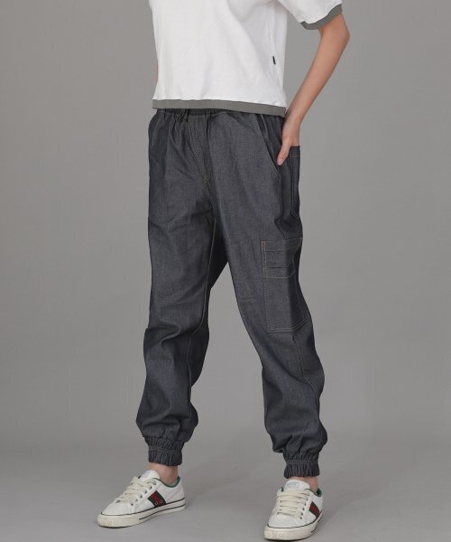 SAINTCREW(セントクルー)の「ボールドアンクバンドカーゴジョガーパンツ BAC-328 デニムライトインディゴ(デニムパンツ・メンズ・その他・MEDIUM/LARGE/X-LARGE)」の8枚目の写真