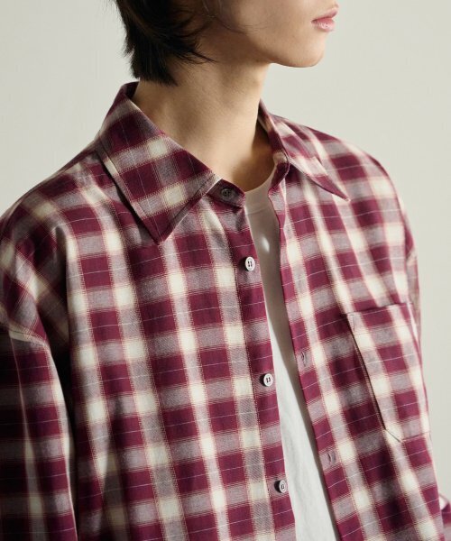 ROTEMBER（ローテンバー）の「フレンチオンブレチェックシャツ[レッド]（シャツ/ブラウス・メンズ・その他・MEDIUM/LARGE/X-LARGE）」の3枚目の写真