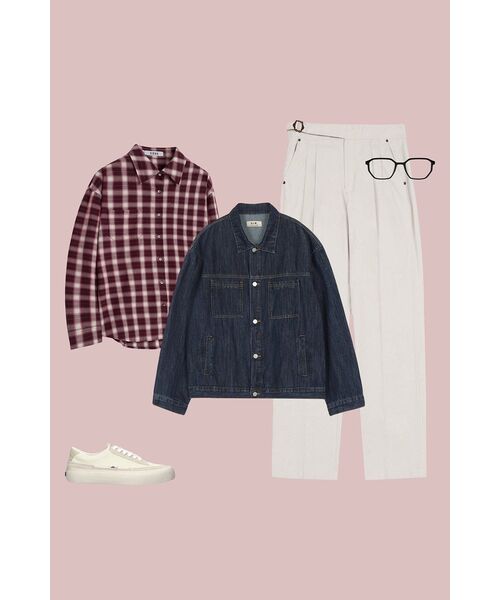 ROTEMBER（ローテンバー）の「フレンチオンブレチェックシャツ[レッド]（シャツ/ブラウス・メンズ・その他・MEDIUM/LARGE/X-LARGE）」の12枚目の写真