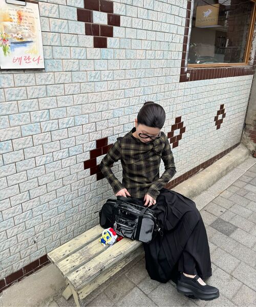 TUO（トゥオ）の「NODD NYLON BLACK   ノードナイロンブラック（ショルダーバッグ・レディース・その他・FREE）」の11枚目の写真