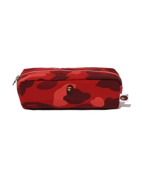 A BATHING APE（アベイシングエイプ）の「ABC CAMO TRAVEL POUCH