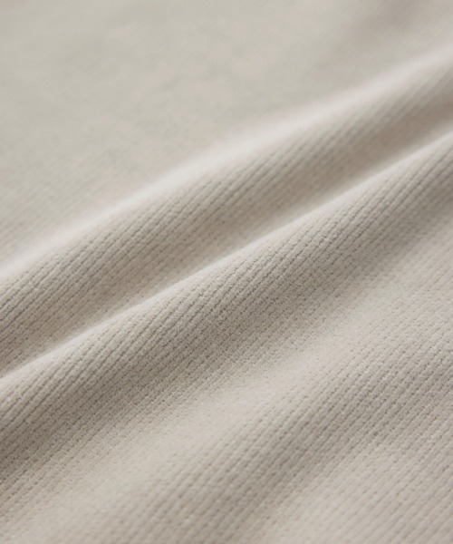 SALON adam et rope'（サロン アダム エ ロペ）の「ナローロングスカート-CreamyCotton /クリーミーコットン-（スカート・レディース・オフホワイト/ベージュ系その他/ブラック・FREE）」の19枚目の写真