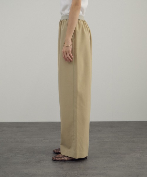 AMERICANA(アメリカーナ)の「【Americana(アメリカーナ) for SALON】ワイドパンツ/セットアップ対応(その他パンツ・レディース・ダークブラウン/ベージュ・FREE)」の9枚目の写真