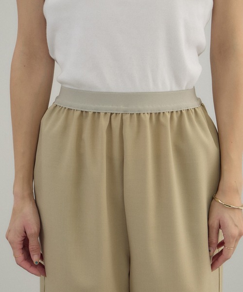 AMERICANA(アメリカーナ)の「【Americana(アメリカーナ) for SALON】ワイドパンツ/セットアップ対応(その他パンツ・レディース・ダークブラウン/ベージュ・FREE)」の11枚目の写真