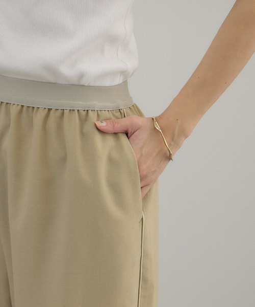 AMERICANA(アメリカーナ)の「【Americana(アメリカーナ) for SALON】ワイドパンツ/セットアップ対応(その他パンツ・レディース・ダークブラウン/ベージュ・FREE)」の12枚目の写真