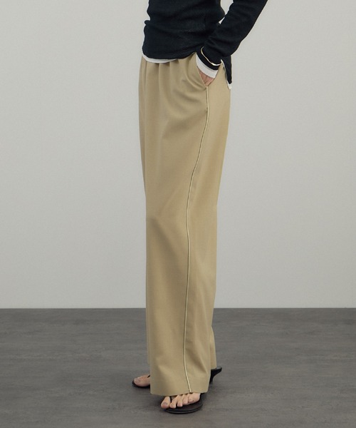 AMERICANA(アメリカーナ)の「【Americana(アメリカーナ) for SALON】ワイドパンツ/セットアップ対応(その他パンツ・レディース・ダークブラウン/ベージュ・FREE)」の21枚目の写真