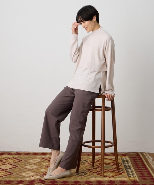 DECOY SINCE 1981(デコイシンスイチキュウハチイチ)の「【洗える】レイヤードニットアンサンブル【ベスト・ニットプルオーバーセット商品】(ニット/セーター・レディース・ブルー/ベージュ・M/L/LL)」の19枚目の写真