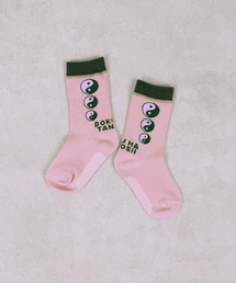 BOKU HA TANOSII（ボク　ハ　タノシイ）の「【BOKU HA TANOSII】別注陰陽ソックス/16-18cm（ソックス/靴下）」