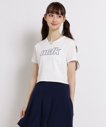 MILK | Retro LOGO Tシャツ(Tシャツ/カットソー)