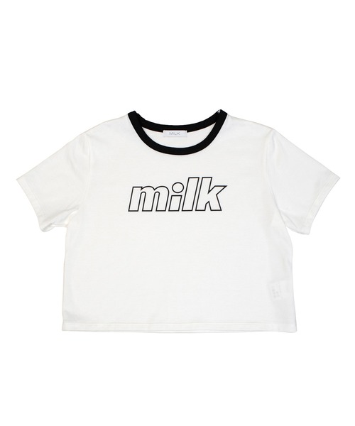 MILK(ミルク)の「Retro LOGO Tシャツ(Tシャツ/カットソー・レディース・B/C/D/A・FREE)」の2枚目の写真