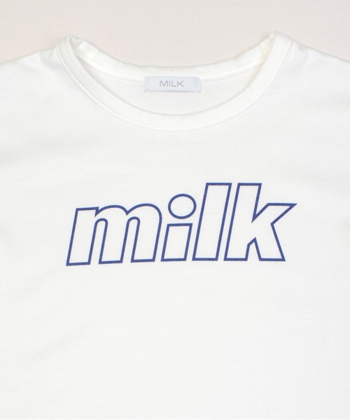 MILK(ミルク)の「Retro LOGO Tシャツ(Tシャツ/カットソー・レディース・B/C/D/A・FREE)」の8枚目の写真