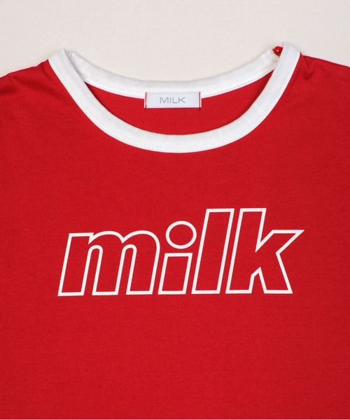 MILK(ミルク)の「Retro LOGO Tシャツ(Tシャツ/カットソー・レディース・B/C/D/A・FREE)」の11枚目の写真