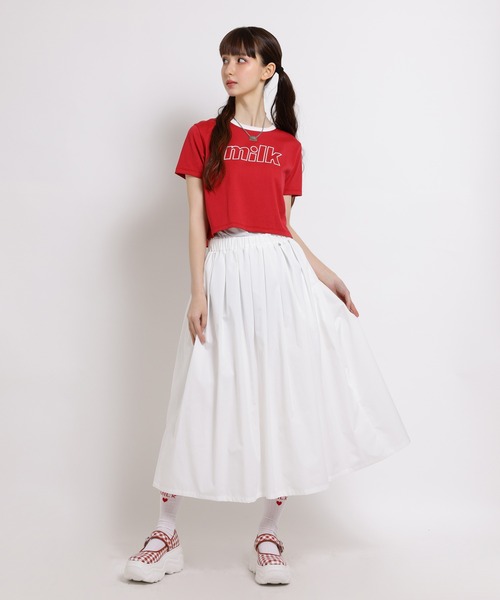 MILK(ミルク)の「Retro LOGO Tシャツ(Tシャツ/カットソー・レディース・B/C/D/A・FREE)」の6枚目の写真