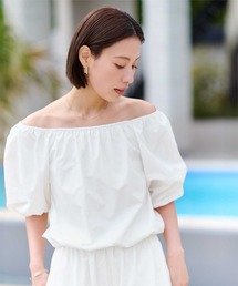 UR'S | 撥水オフショルプルオーバー(Tシャツ/カットソー)