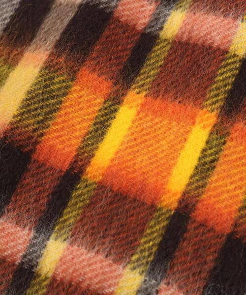 Joshua Ellis(ジョシュアエリス)の「JOSHUA ELLIS(ジョシュアエリス)TARTAN CHECK MUFFLER|マフラー(ストール/ショール・メンズ・こしょう色系2・00)」の3枚目の写真