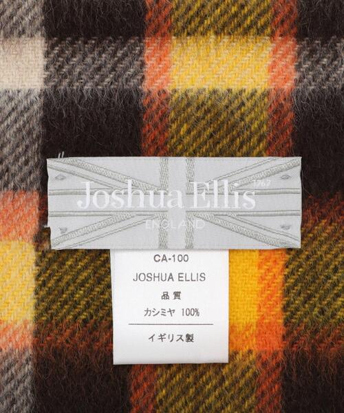 Joshua Ellis(ジョシュアエリス)の「JOSHUA ELLIS(ジョシュアエリス)TARTAN CHECK MUFFLER|マフラー(ストール/ショール・メンズ・こしょう色系2・00)」の6枚目の写真