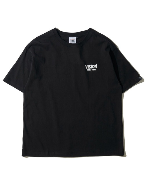 VISION STREET WEAR(ヴィジョンストリートウェア)の「【VISION STREET WEAR】オリジナルグラフィック バックプリントクルーネックTシャツ(Tシャツ/カットソー・レディース・グリーン/ホワイト/ブラック・LARGE/MEDIUM/X-LARGE)」の6枚目の写真