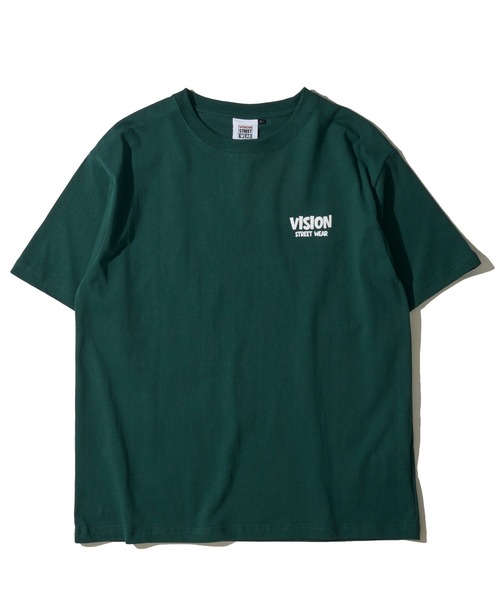 VISION STREET WEAR(ヴィジョンストリートウェア)の「【VISION STREET WEAR】オリジナルグラフィック バックプリントクルーネックTシャツ(Tシャツ/カットソー・レディース・グリーン/ホワイト/ブラック・LARGE/MEDIUM/X-LARGE)」の8枚目の写真