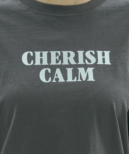 ROSE BUD（ローズバッド）の「ASSORT L/S TEE（Tシャツ/カットソー・レディース・チャコールグレー/ネイビー/ホワイト・ONE SIZE）」の22枚目の写真