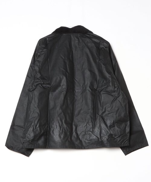 Barbour（バブアー）の「Barbour/バブアー  os transport wax  オーバーサイズトランスポートジャケット MWX1678（ブルゾン・メンズ・ブラック/その他10・40/36/42/38）」の3枚目の写真