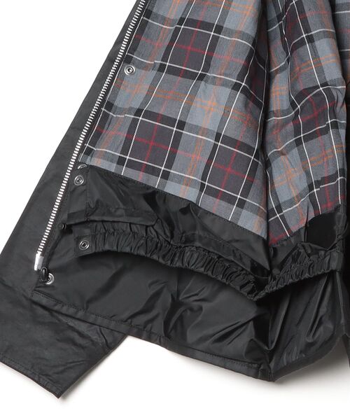 Barbour（バブアー）の「Barbour/バブアー  os transport wax  オーバーサイズトランスポートジャケット MWX1678（ブルゾン・メンズ・ブラック/その他10・40/36/42/38）」の4枚目の写真