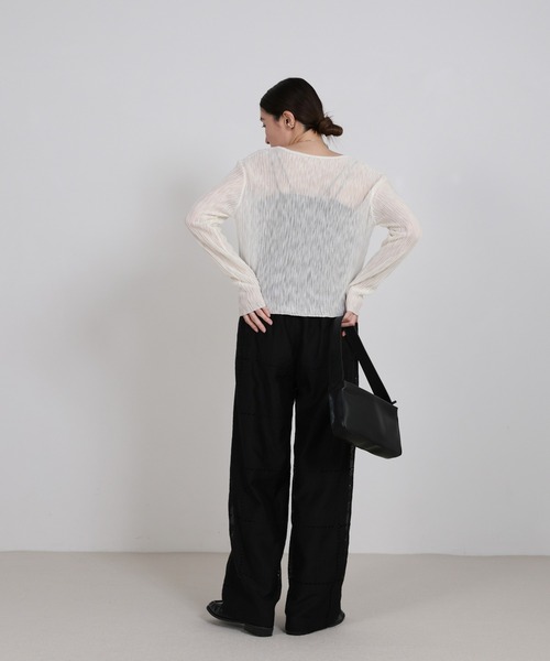 select MOCA（セレクトモカ）の「スクエアトゥギャザーローファー（ローファー・レディース・ブラウン/ブラック・LARGE/MEDIUM/SMALL）」の10枚目の写真