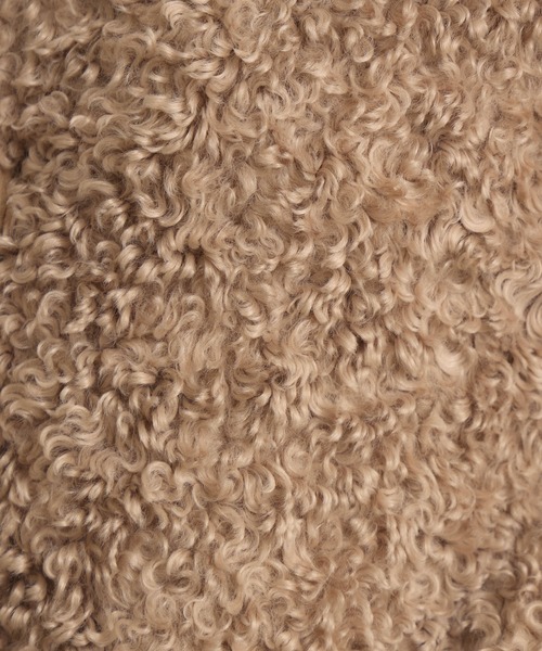 KATHARINE ROSS（キャサリンロス）の「【KATHARINE ROSS】ボアコート（その他アウター・レディース・ベージュ/ブラック/グレイッシュベージュ/グレー・MEDIUM）」の21枚目の写真