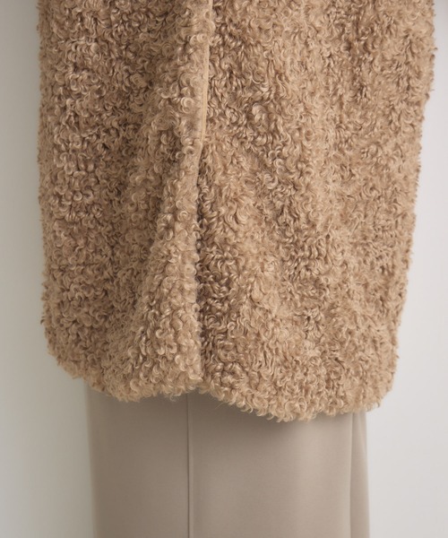 KATHARINE ROSS（キャサリンロス）の「【KATHARINE ROSS】ボアコート（その他アウター・レディース・ベージュ/ブラック/グレイッシュベージュ/グレー・MEDIUM）」の18枚目の写真