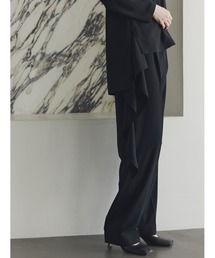 ◆バックサテンジョーゼットパンツ