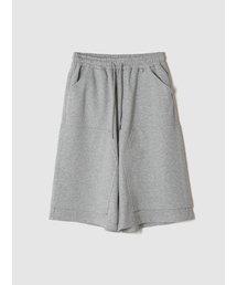 POKER FACE（ポーカーフェイス）の「DOUBLE KNEE BERMUDA SWEAT PANTS GREY（その他パンツ）」