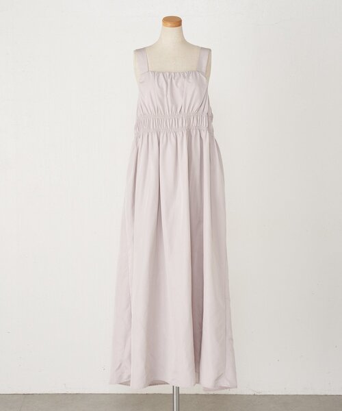 Jena espace merveilleux（ジェナ　エスパスメルヴェイユ）の「【メリハリシルエット】ウエストシャーリングジャンスカ（ワンピース・レディース・ライトベージュ/ブラック/カーキ・FREE）」の18枚目の写真