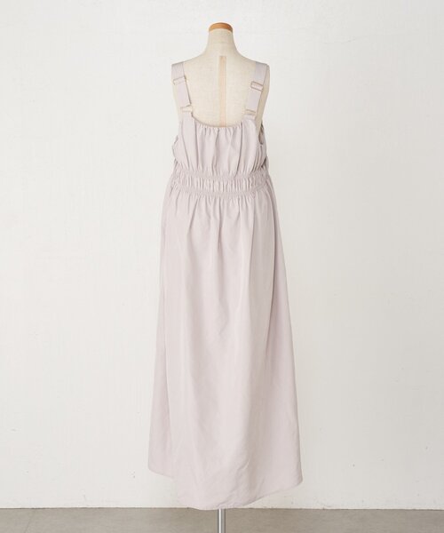 Jena espace merveilleux（ジェナ　エスパスメルヴェイユ）の「【メリハリシルエット】ウエストシャーリングジャンスカ（ワンピース・レディース・ライトベージュ/ブラック/カーキ・FREE）」の20枚目の写真