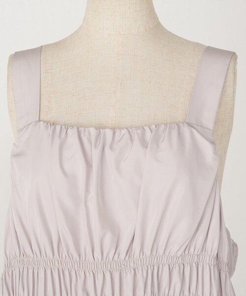 Jena espace merveilleux（ジェナ　エスパスメルヴェイユ）の「【メリハリシルエット】ウエストシャーリングジャンスカ（ワンピース・レディース・ライトベージュ/ブラック/カーキ・FREE）」の21枚目の写真